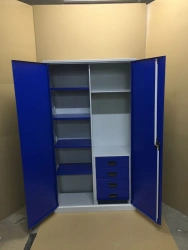 Tool cabinets labelled SHM